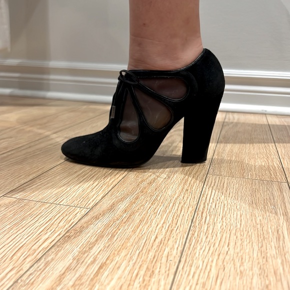 Marc Jacobs suede butterfly heels - Picture 4 of 4